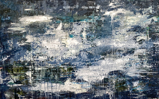 Music Translation Painting: Translation of Etude No. 2 (Philip Glass)