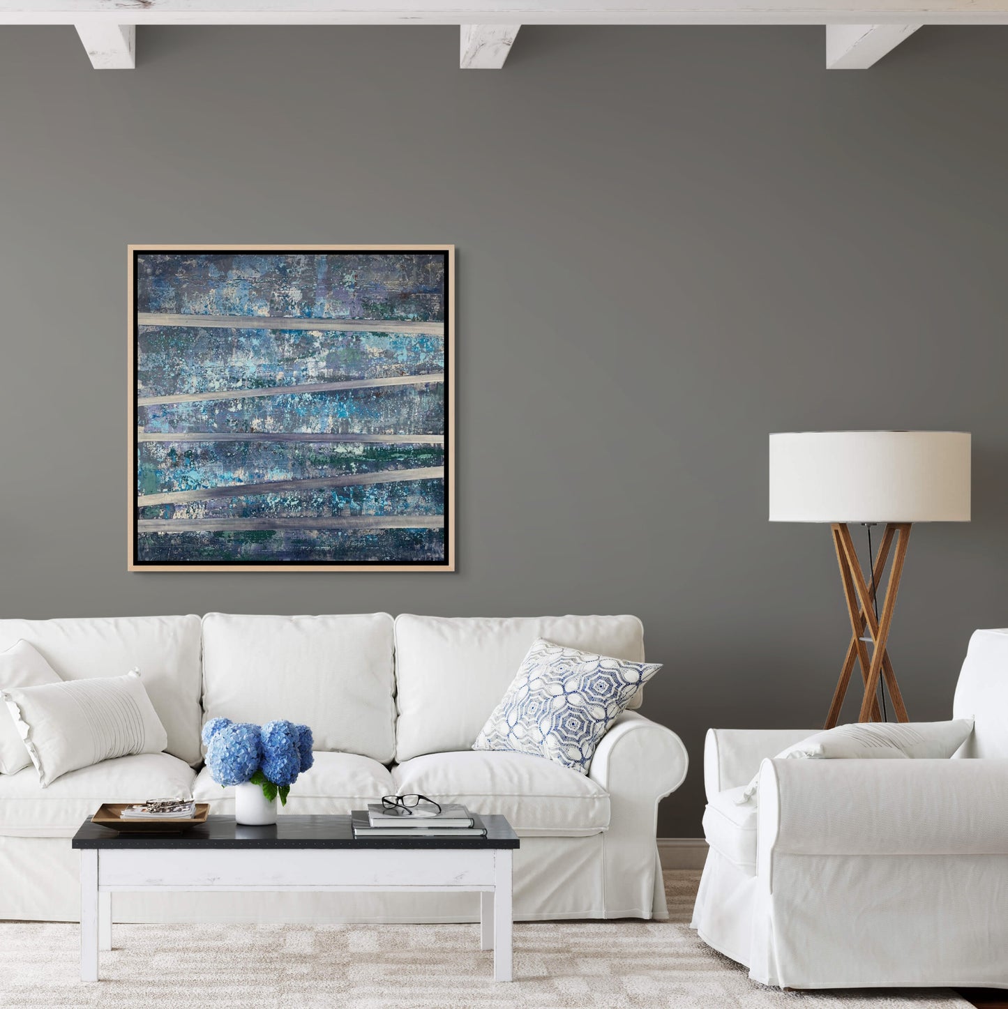 Music Translation Painting: Translation of Nils Has a New Piano (Nils Frahm)