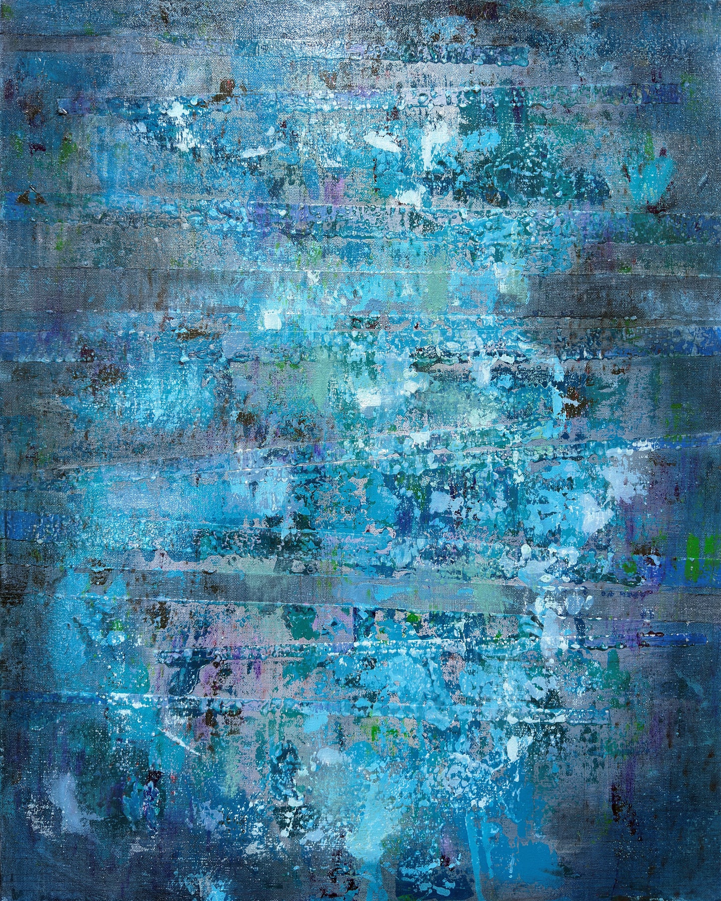 Music Translation Painting: Translation of 'I'm Going to Make a Cake' (Philip Glass)