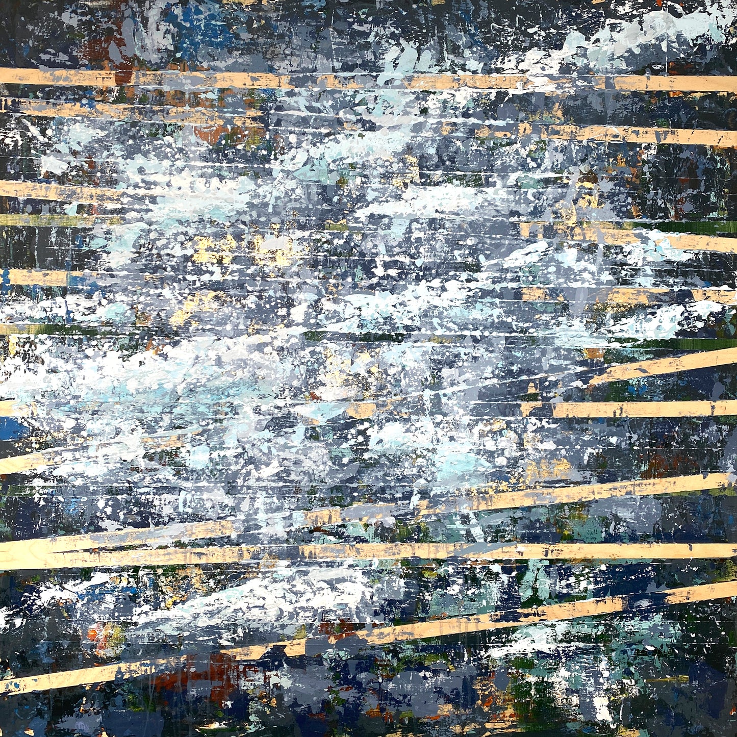 Music Translation Painting: Translation No. 2 of Opening (Philip Glass)