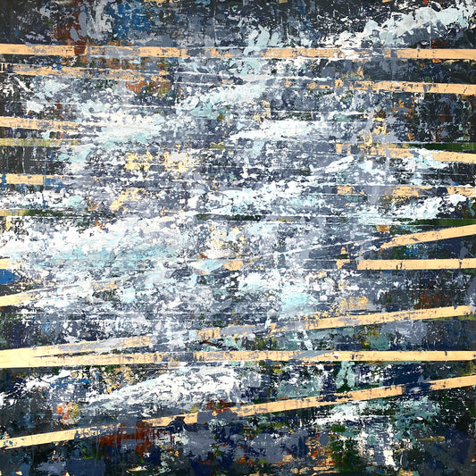 Music Translation Painting: Translation No. 2 of Opening (Philip Glass)