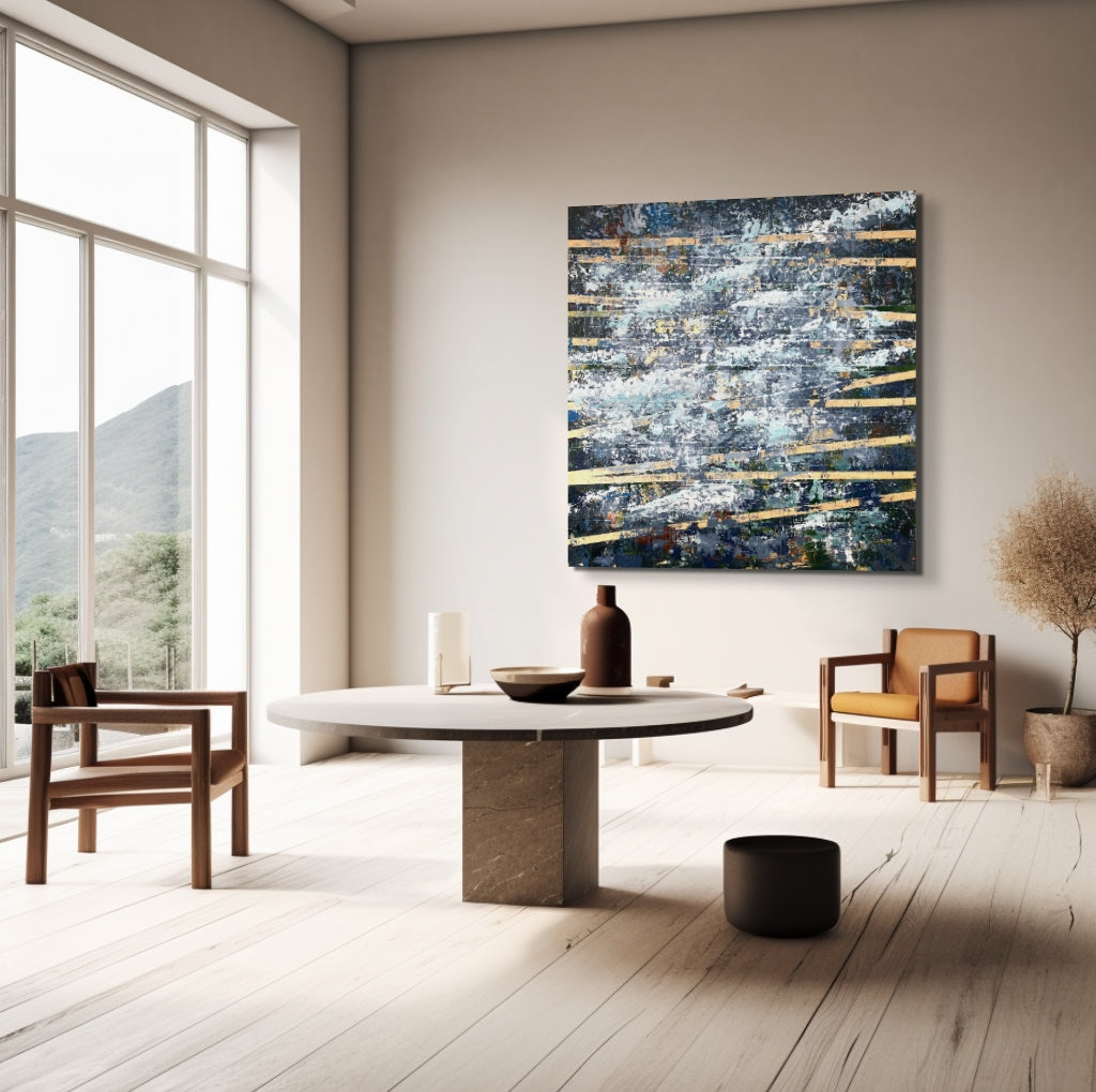 Music Translation Painting: Translation No. 2 of Opening (Philip Glass)