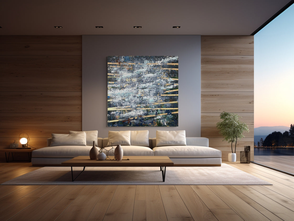 Music Translation Painting: Translation No. 2 of Opening (Philip Glass)