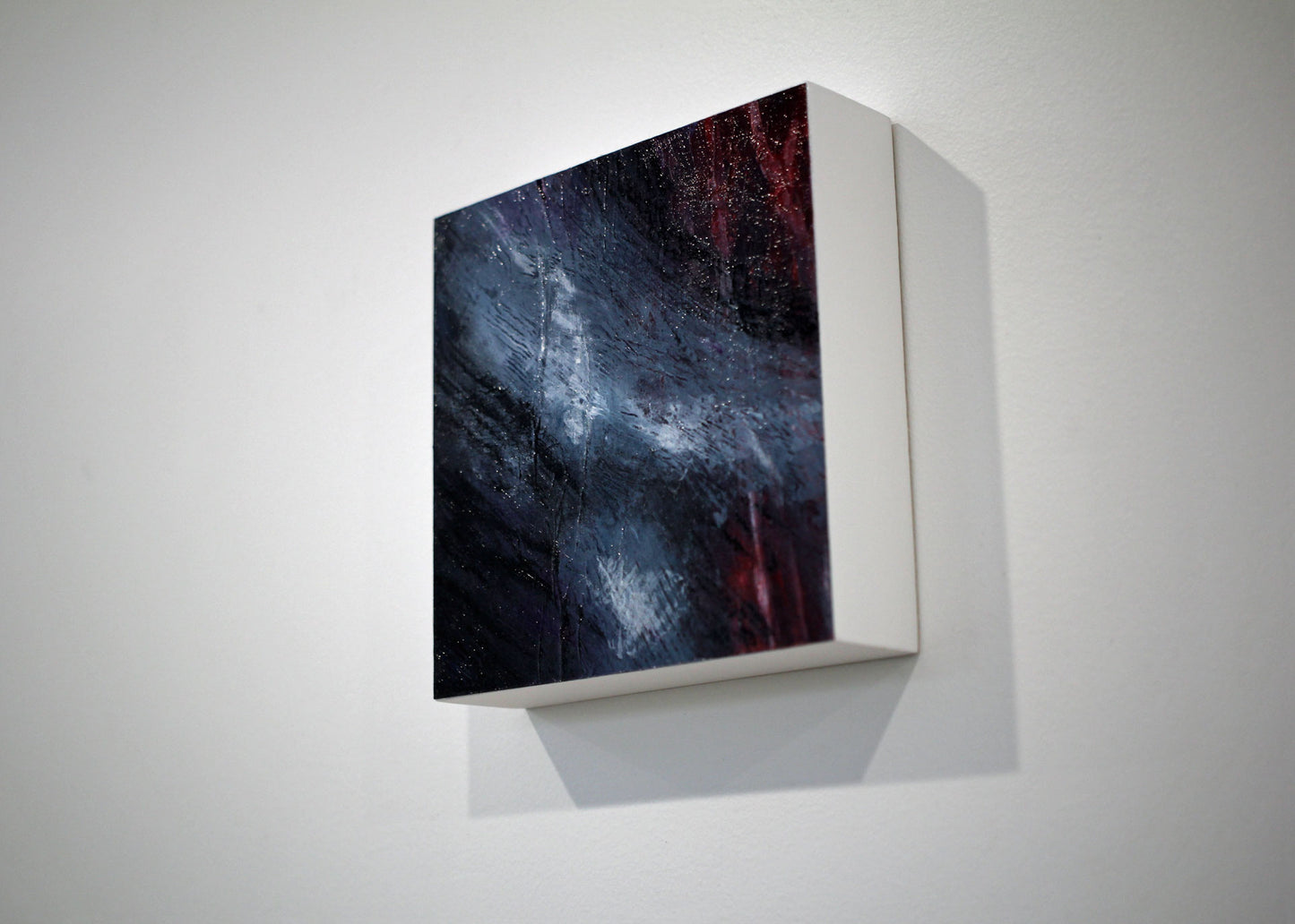 Translation of Shostakovich Symphony No. 5 in D Minor, Op. 47, III. Largo_2 - Paper on wood panel