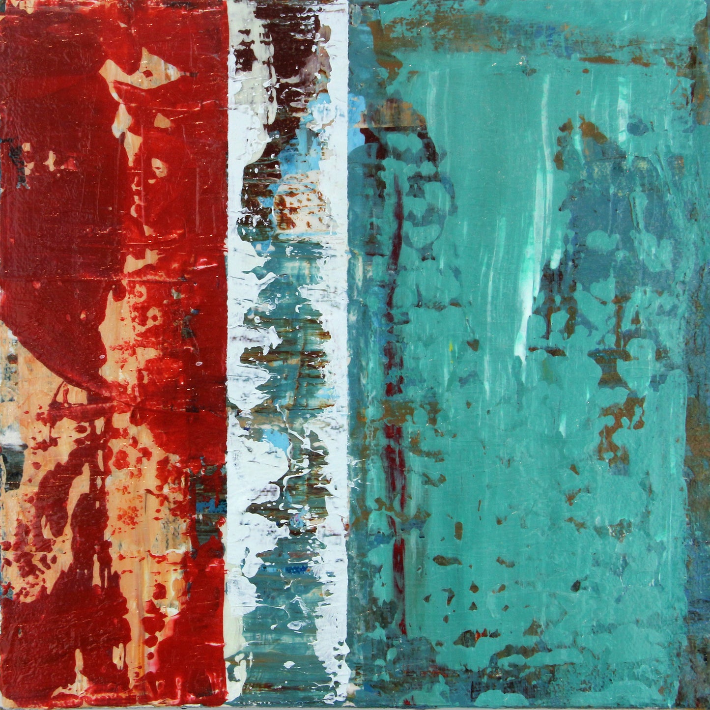 Translation of "Babylon" (David Gray) - Acrylic on canvas