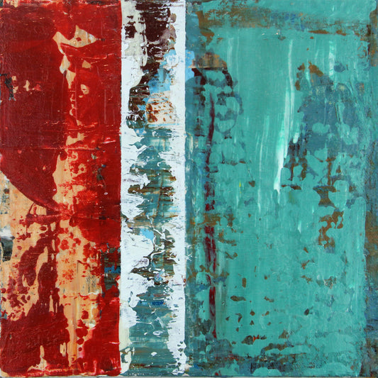 Translation of "Babylon" (David Gray) - Acrylic on canvas