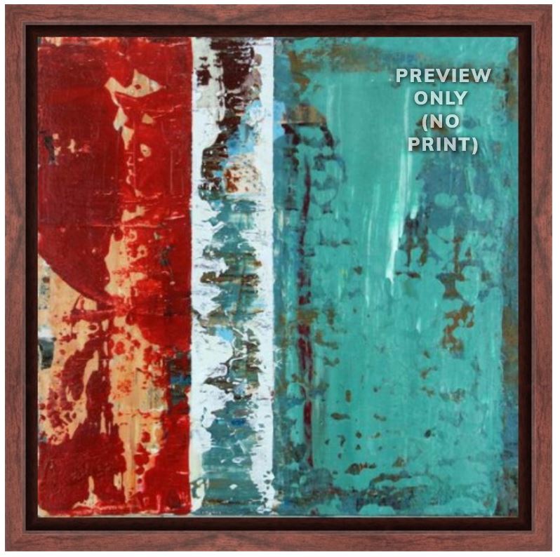 Translation of "Babylon" (David Gray) - Acrylic on canvas