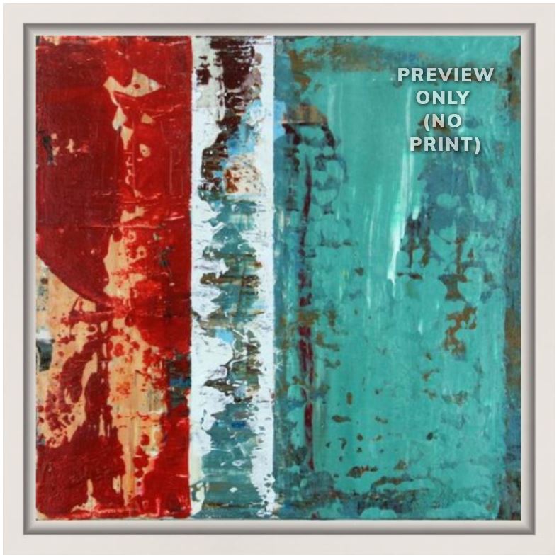 Translation of "Babylon" (David Gray) - Acrylic on canvas