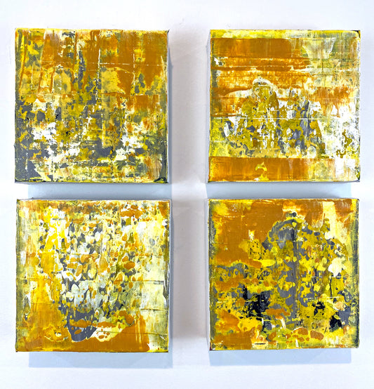 Translation of Prelude and Fugue in D Major, Op. 87, No. 5 (D. Shostakovich) - Original Painting on Canvas