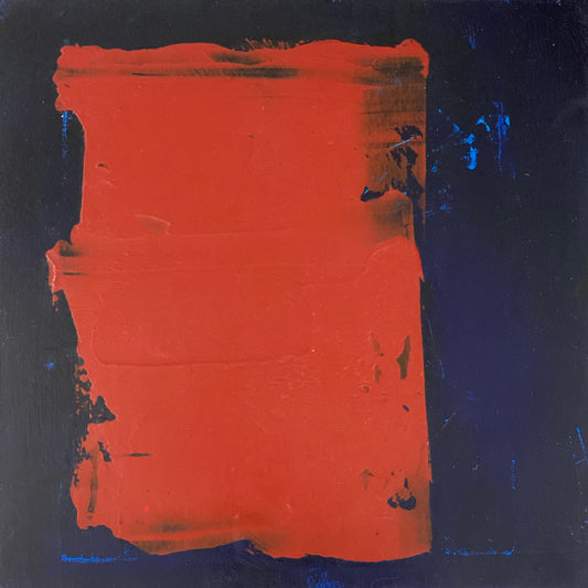 Translation No. 7 of "Nothing Else Matters" (Metallica) - Abstract Painting on Wood Board