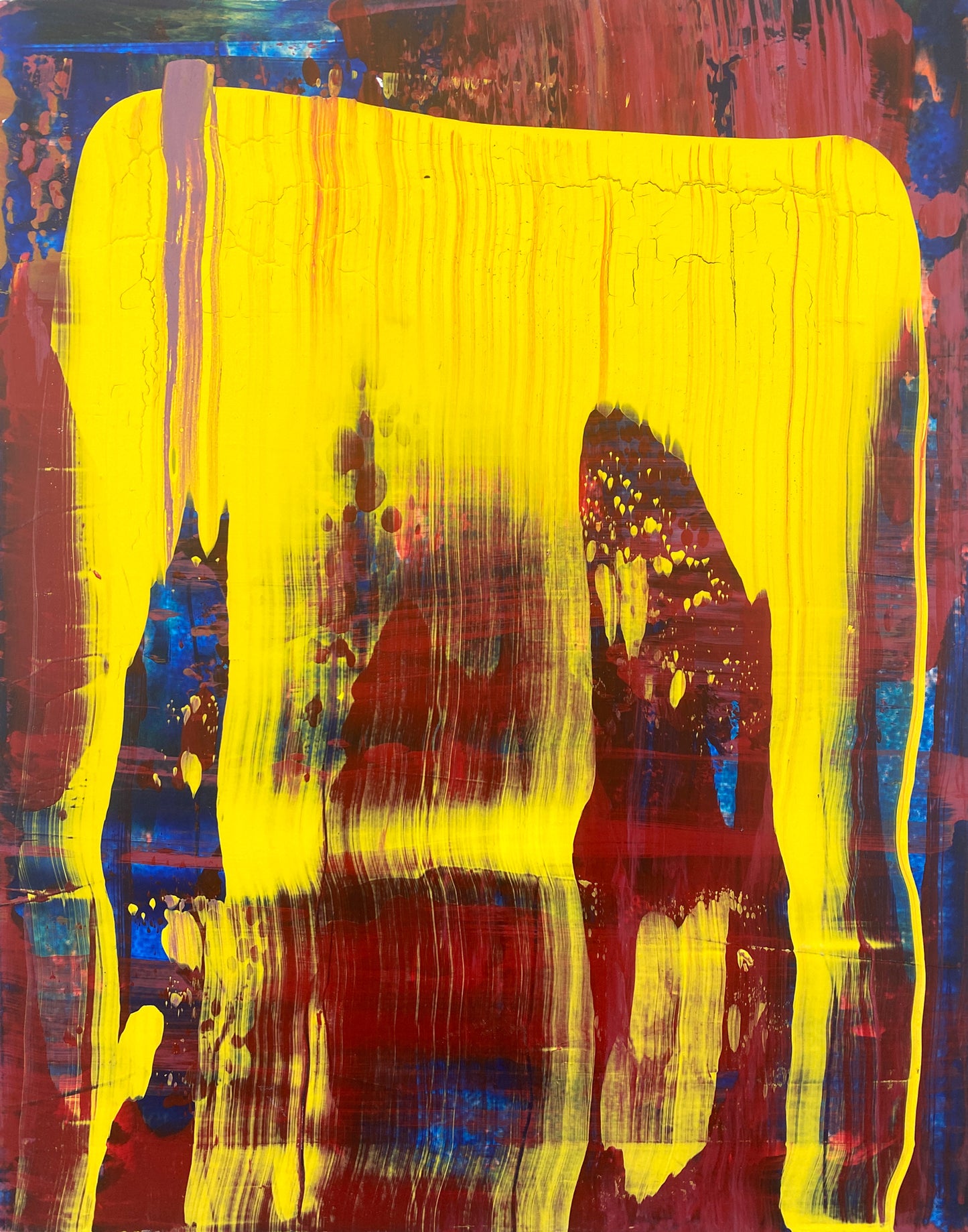 Translation No. 2 of Op. 87: Prelude no.22 in G minor. Moderato non troppo (D. Shostakovich) - Original Painting on Board