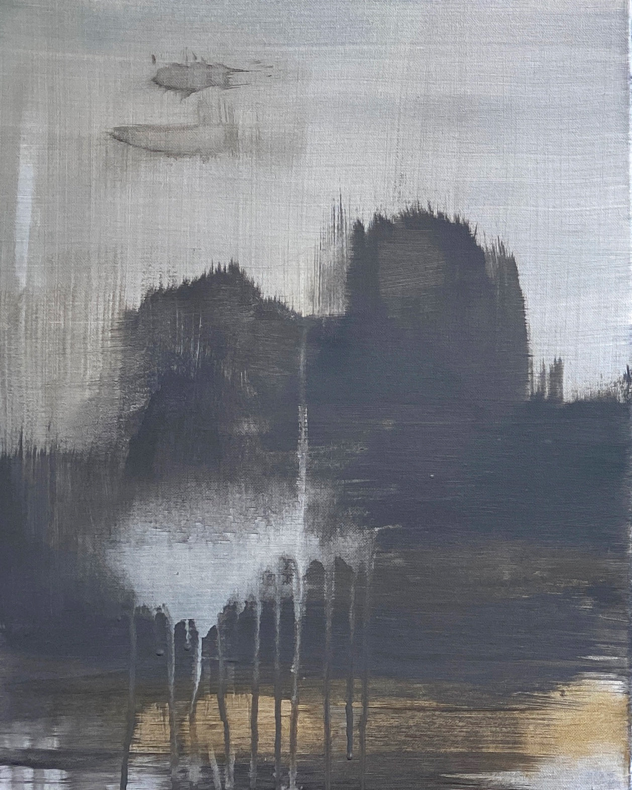 Translation No. 4 of "Les Folies d'Espagne" (M. Marais)-Acrylic on Canvas