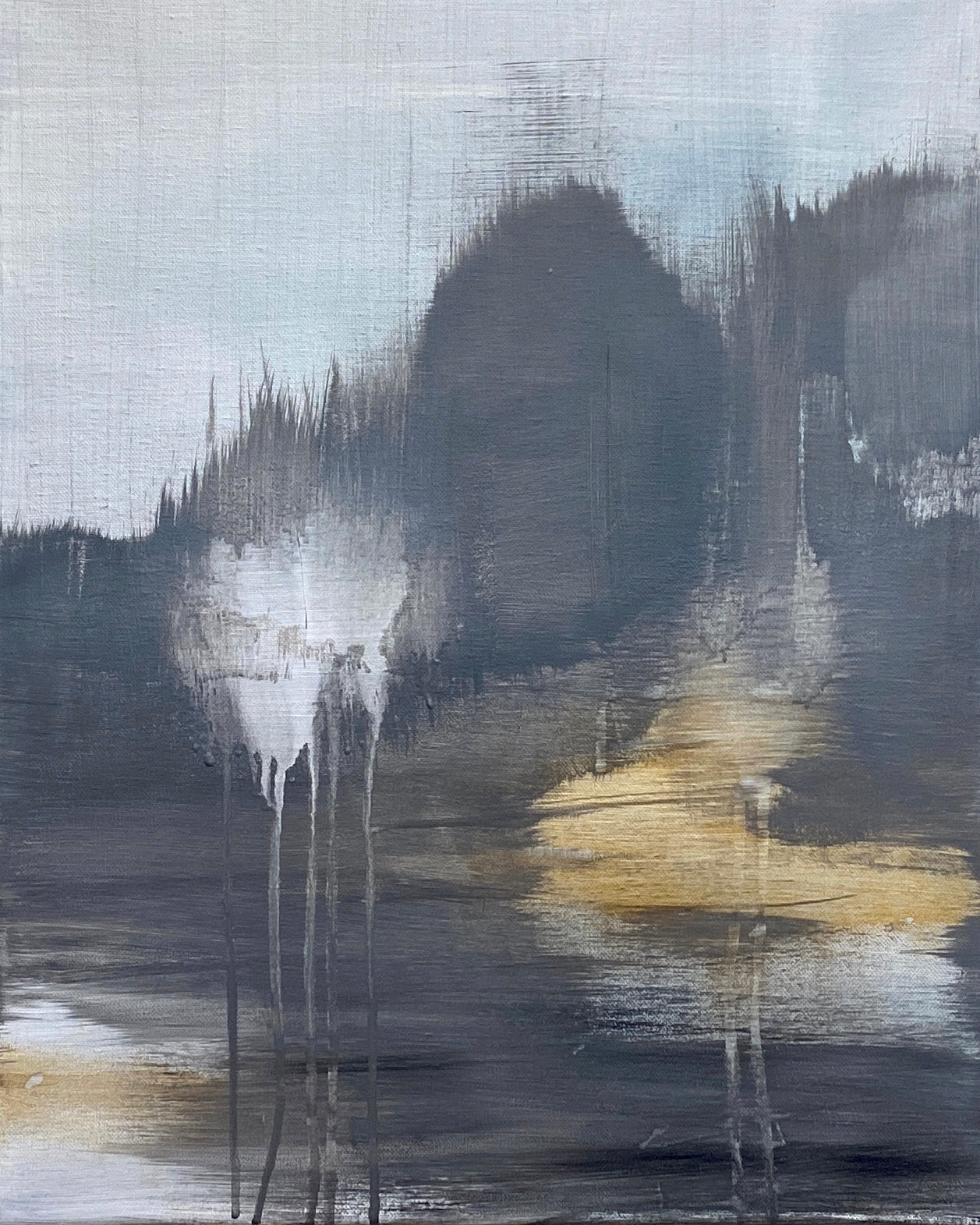 Translation No. 4 of "Les Folies d'Espagne" (M. Marais)-Acrylic on Canvas