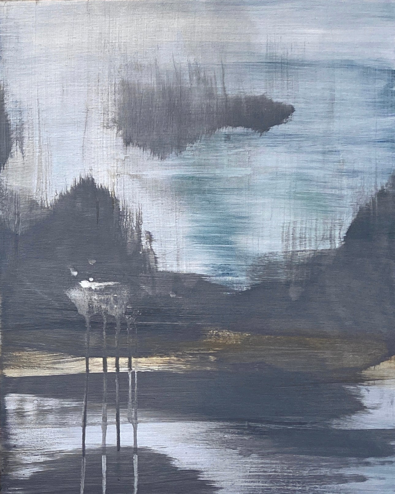 Translation No. 4 of "Les Folies d'Espagne" (M. Marais)-Acrylic on Canvas