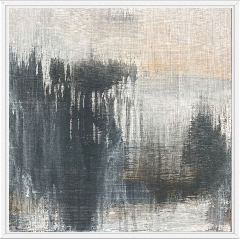 Translation No. 5 of "Les Folies d'Espagne" (M. Marais)-Acrylic on wood board