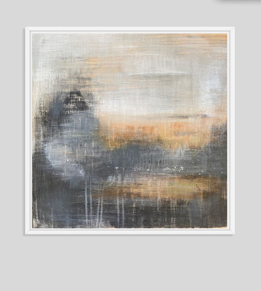 Translation No. 8 of "Les Folies d'Espagne" (M. Marais)-Acrylic on wood board
