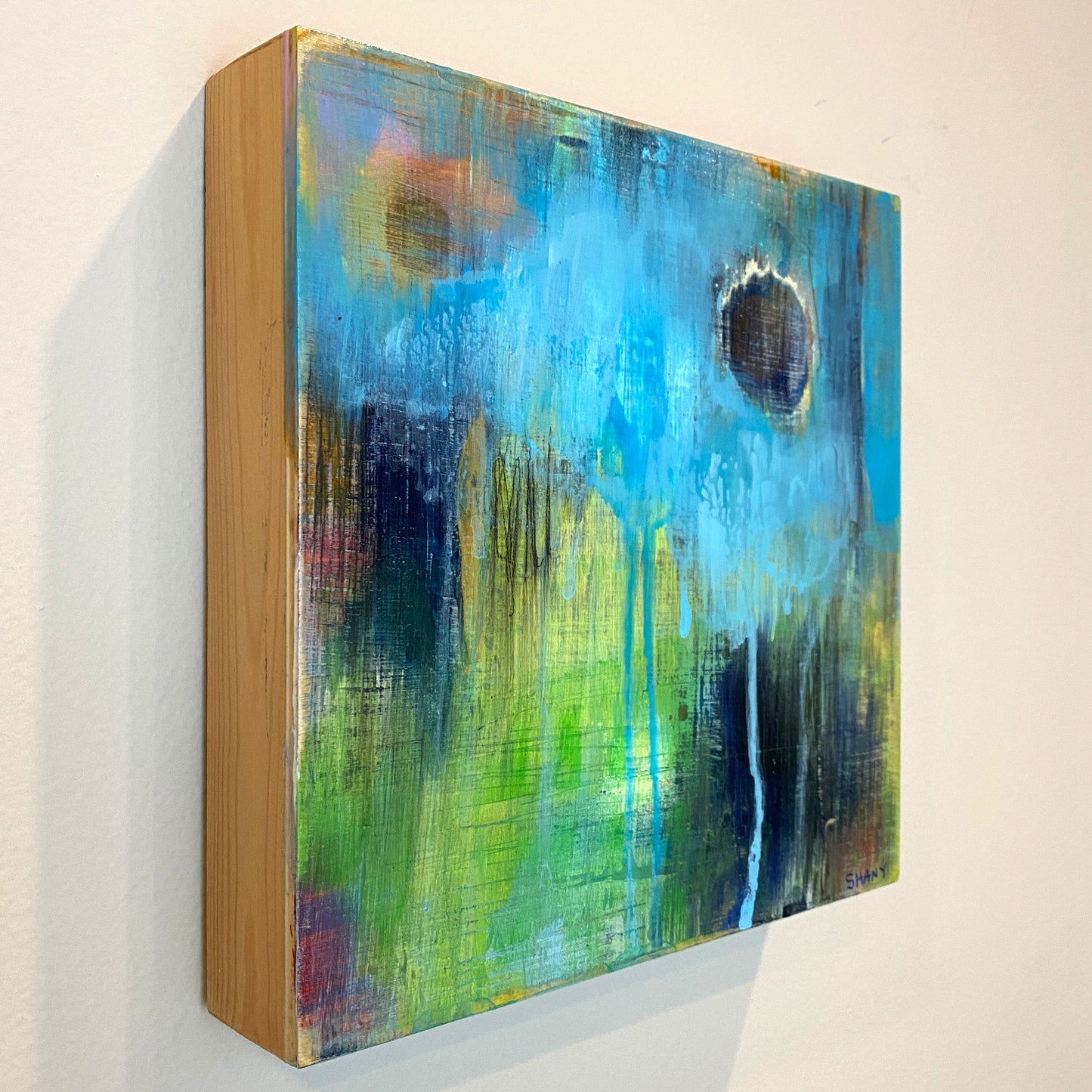 Untitled (40 Guitar Classics) - Acrylic on wood panel