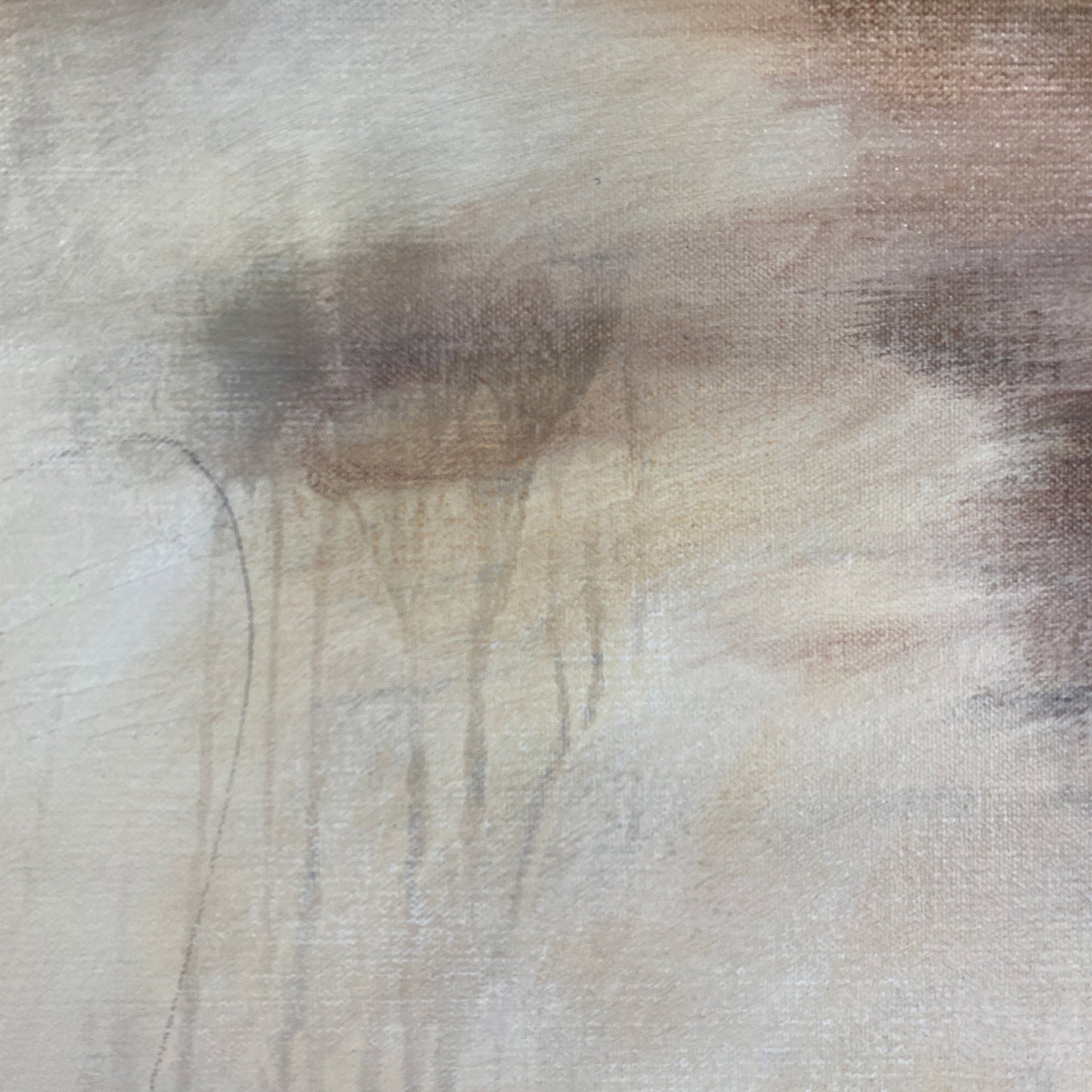 Translation No. 1 of Nocturne Op. 15 No. 3 in G Minor (F. Chopin) - Mixed media on Canvas Framed