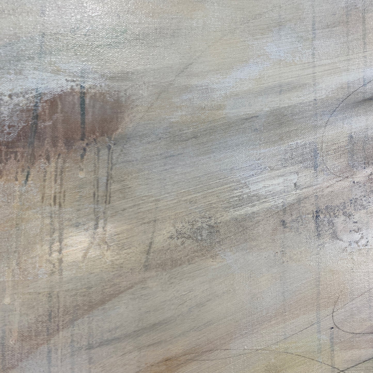 Translation No. 2 of Nocturne Op. 15 No. 3 in G Minor (F. Chopin) - Mixed media on Canvas