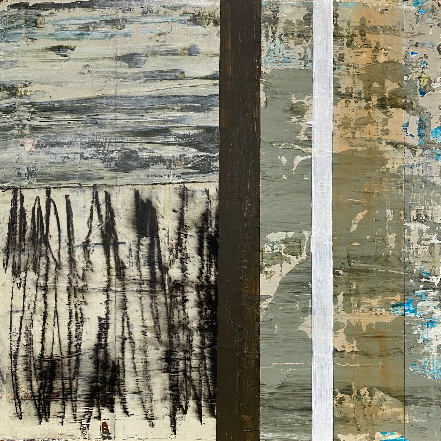 Translation of "Place I Belong" - Mixed media on wood cradled panel