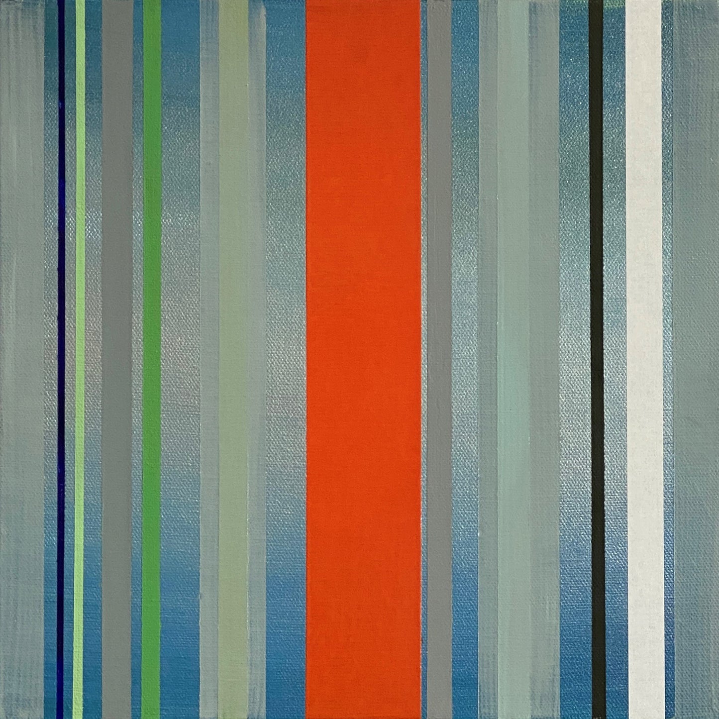 Appalachian Spring No. 10 - Acrylic paint, Washi Tape, Graphite on Canvas