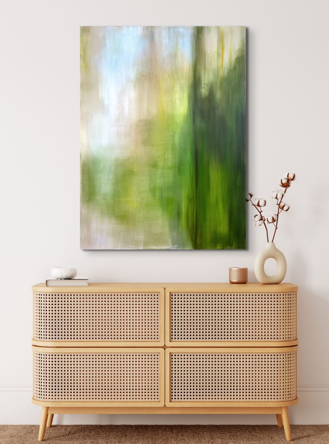 Translation No. 4 of Shostakovich's Piano Concerto No. 2 in F major, II. Andante - Original Painting on Canvas