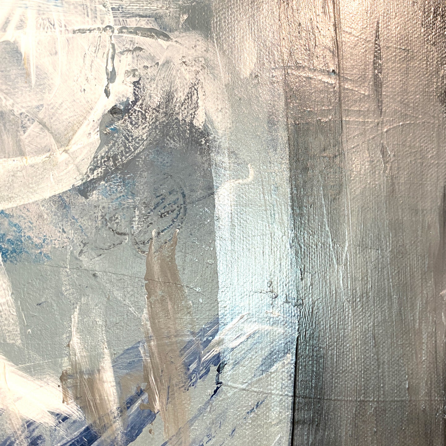 Translation No. 1 of 'Sonata No. 1 for Cello and Piano in D Minor' (Claude Debussy)- Acrylic on canvas