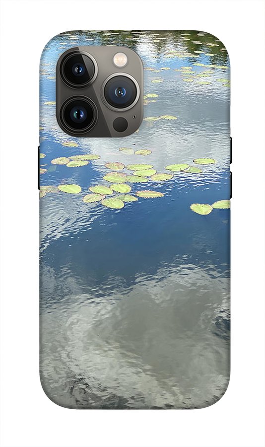 Berkshires Lily Pads 1 - Pond Freshwater - Signs of Spring - Phone Case