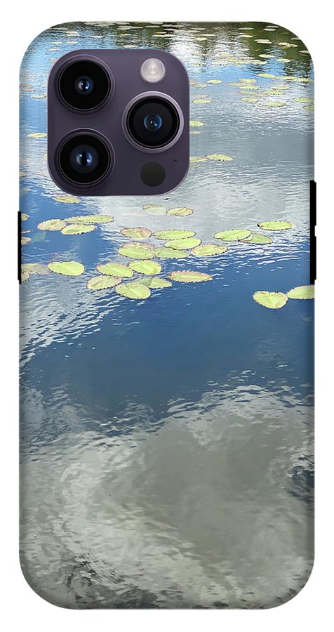 Berkshires Lily Pads 1 - Pond Freshwater - Signs of Spring - Phone Case