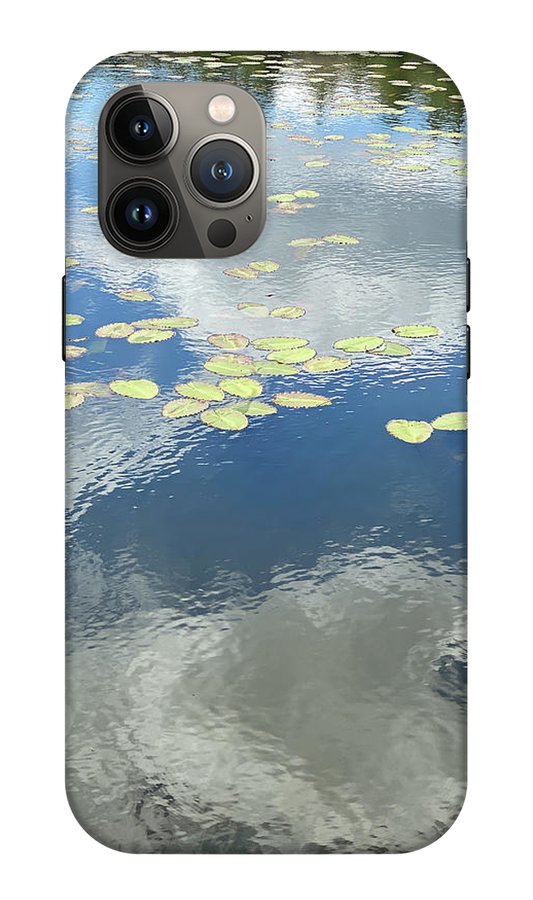 Berkshires Lily Pads 1 - Pond Freshwater - Signs of Spring - Phone Case