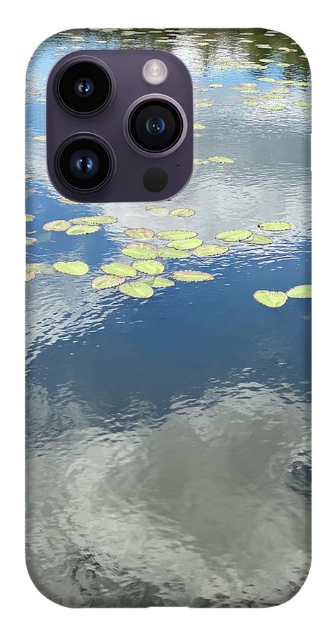 Berkshires Lily Pads 1 - Pond Freshwater - Signs of Spring - Phone Case