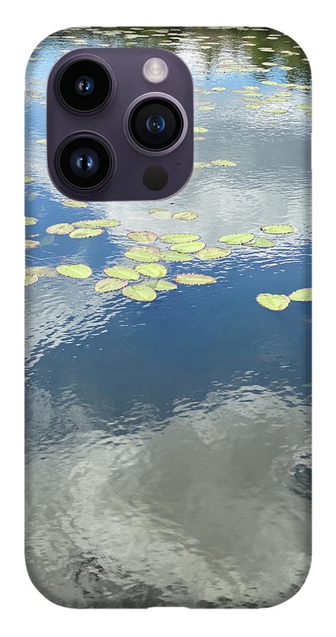 Berkshires Lily Pads 1 - Pond Freshwater - Signs of Spring - Phone Case