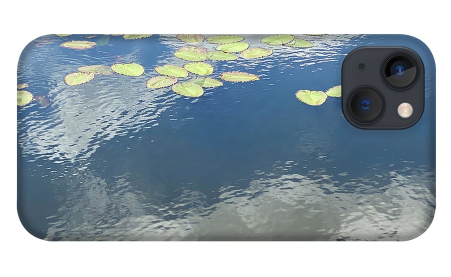 Berkshires Lily Pads 2 - Pond Lake Sky Reflection - Phone Case