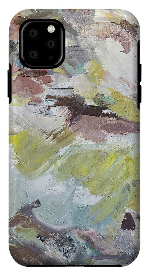 Brahms Symphony No. 1 - Abstract Expressionism Large Painting - Phone Case