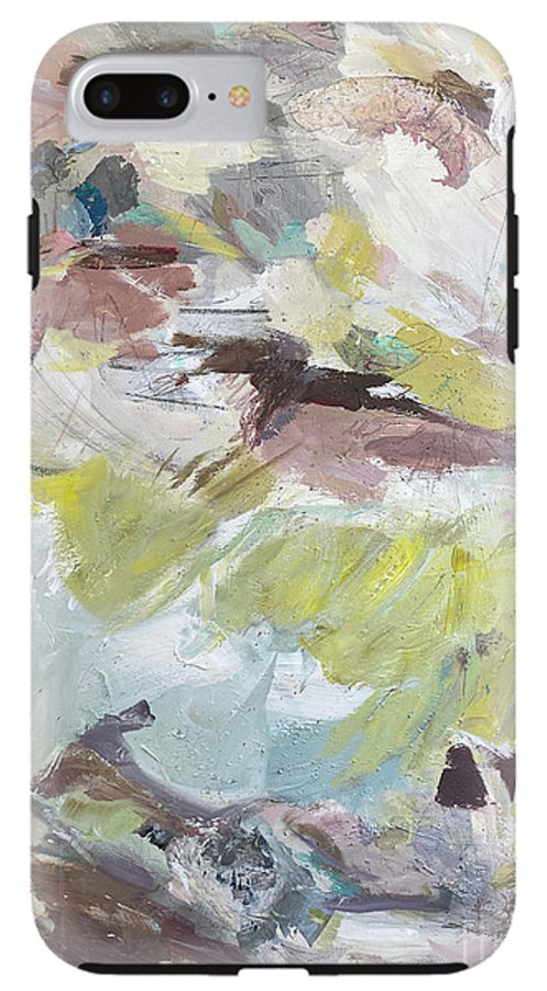 Brahms Symphony No. 1 - Abstract Expressionism Large Painting - Phone Case