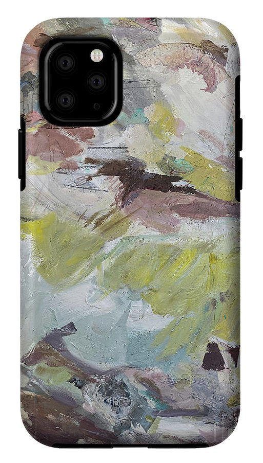 Brahms Symphony No. 1 - Abstract Expressionism Large Painting - Phone Case