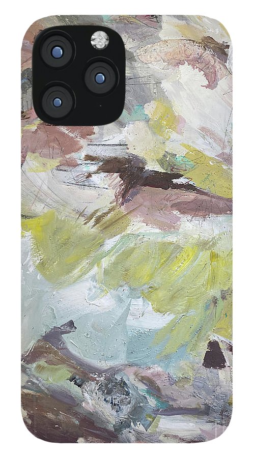 Brahms Symphony No. 1 - Abstract Expressionism Large Painting - Phone Case