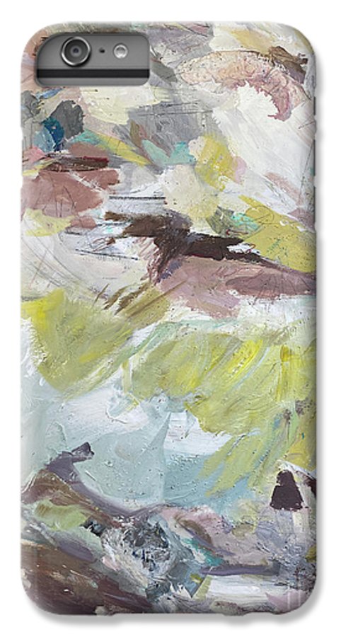 Brahms Symphony No. 1 - Abstract Expressionism Large Painting - Phone Case