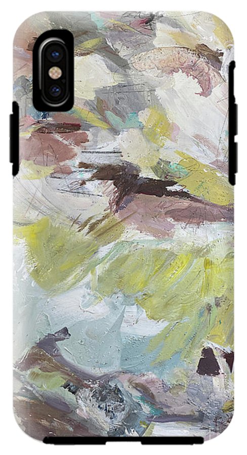 Brahms Symphony No. 1 - Abstract Expressionism Large Painting - Phone Case
