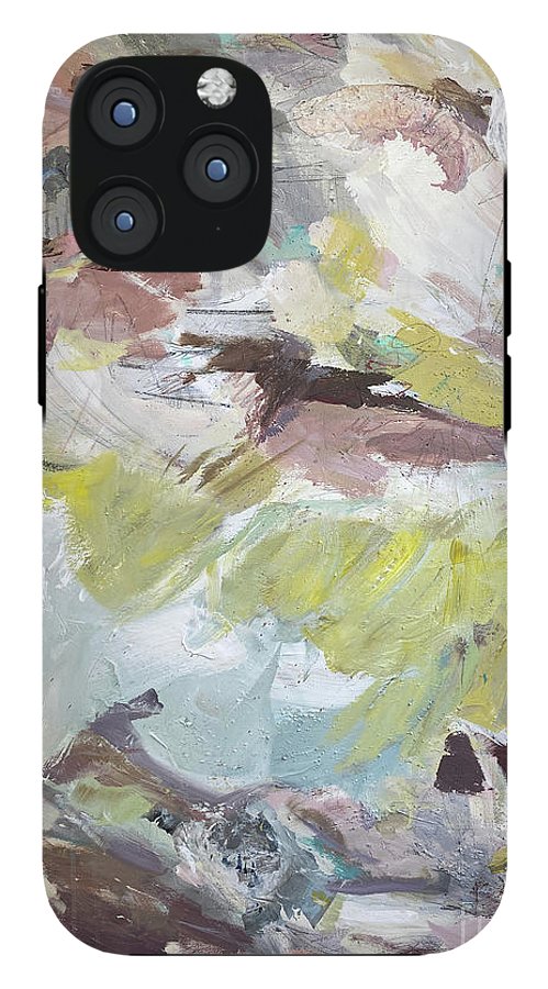 Brahms Symphony No. 1 - Abstract Expressionism Large Painting - Phone Case