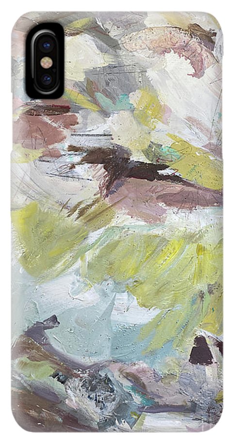 Brahms Symphony No. 1 - Abstract Expressionism Large Painting - Phone Case