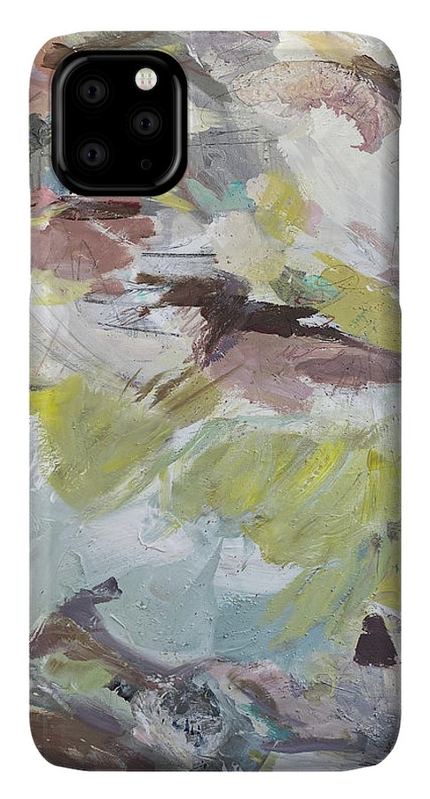 Brahms Symphony No. 1 - Abstract Expressionism Large Painting - Phone Case