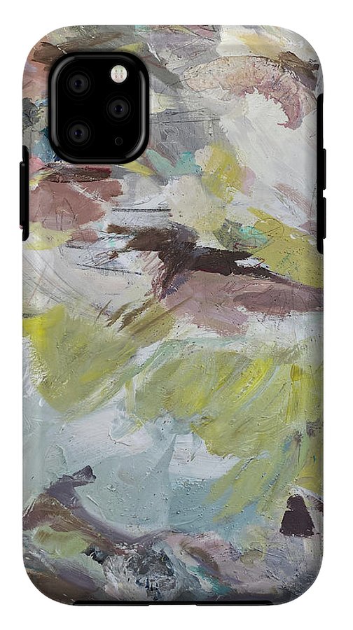 Brahms Symphony No. 1 - Abstract Expressionism Large Painting - Phone Case