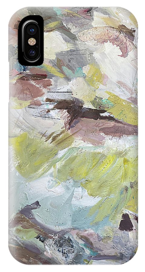 Brahms Symphony No. 1 - Abstract Expressionism Large Painting - Phone Case