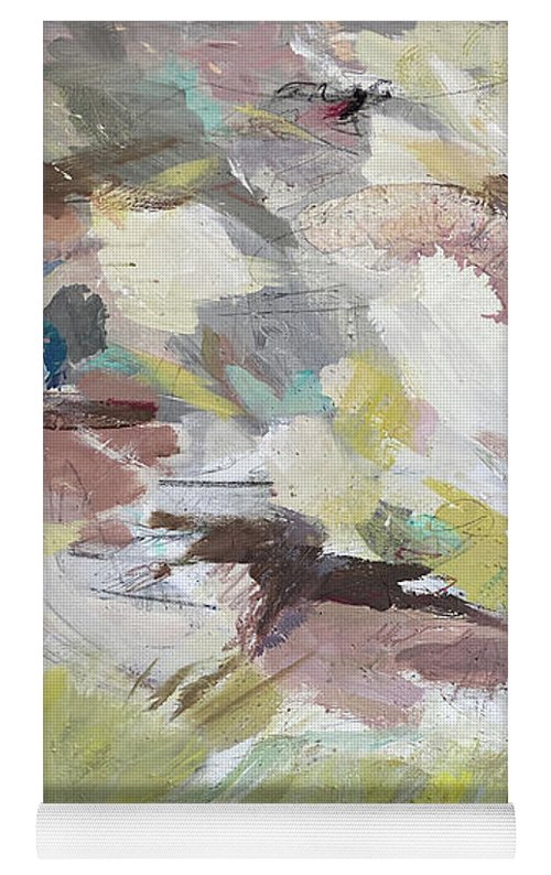Brahms Symphony No. 1 - Abstract Expressionism Large Painting - Yoga Mat