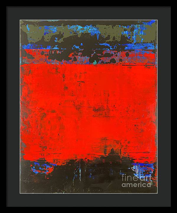 Love and Hate - Framed Print