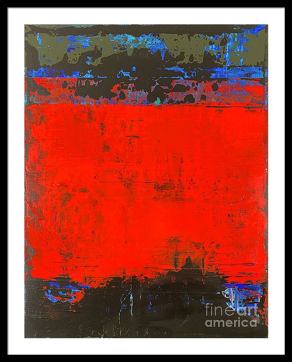 Love and Hate - Framed Print