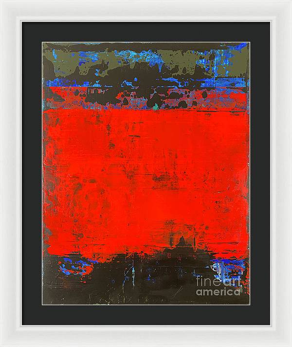 Love and Hate - Framed Print