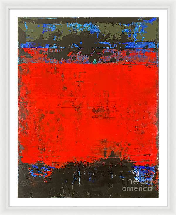 Love and Hate - Framed Print