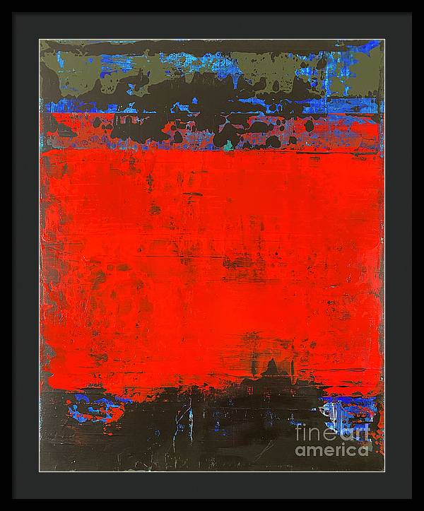 Love and Hate - Framed Print